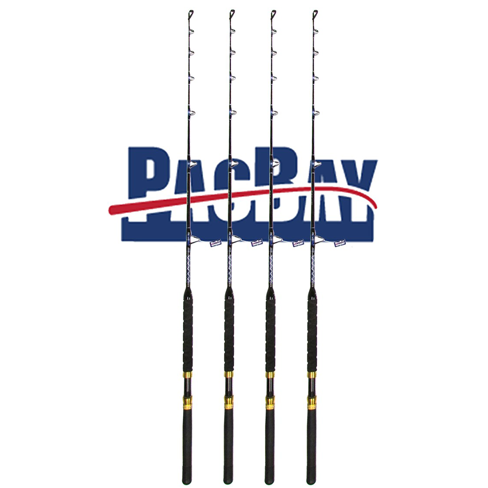 Set Of 4 Inshore Series Saltwater Turbo Guide Rods 20-40 LB