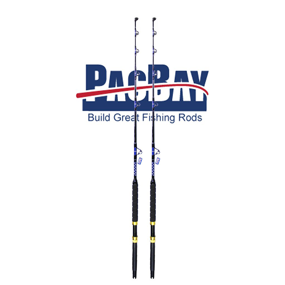 Pair Of Tournament Series Trolling Rods 50-80 LB
PAIR OF TOURNAMENT SERIES 50-80 LB 
ALL OF OUR RODS ARE MADE USING SOLID E GLASS BLANKS,NOT INFERIOR COMPOSIT OR HOLLOW BLANKS
                          !!!!!! NOW Saltwater RodsXCALIBER MARINEXcaliber marine inc