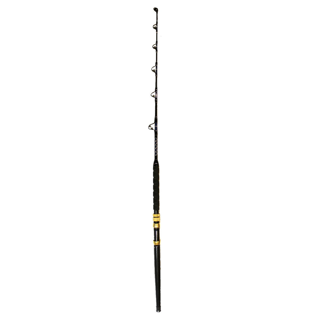 Pair Of Pro Tournament Series Bent and Straight Butt Trolling Rods 80-130 LB