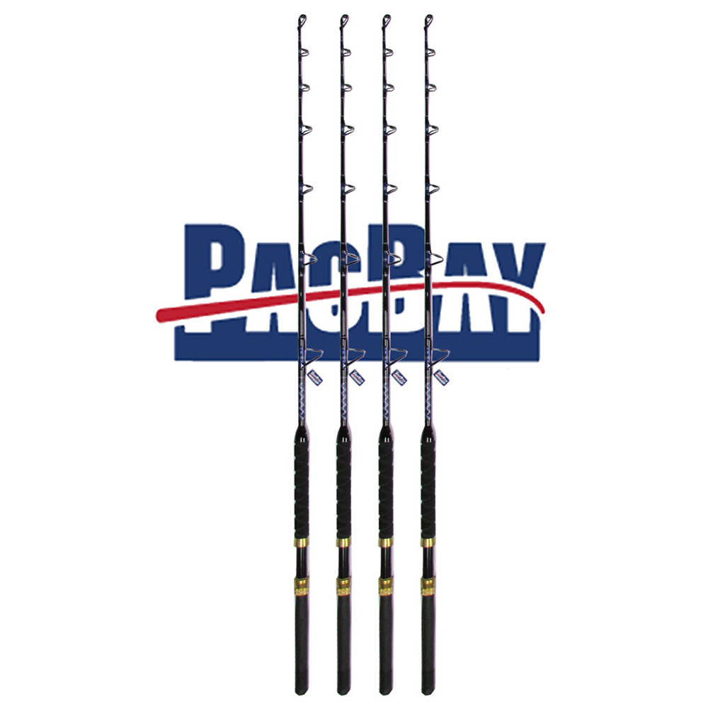 Set Of 4 Inshore Series Saltwater Turbo Guide Rods 50-80 LB
