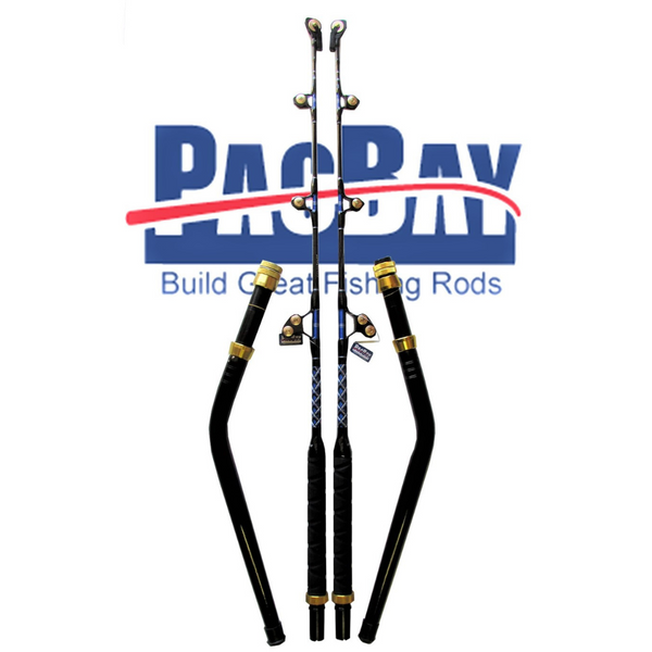 Pair Of Deep Drop Swivel Tip Trolling Rods 130 LB ClassXCALIBER