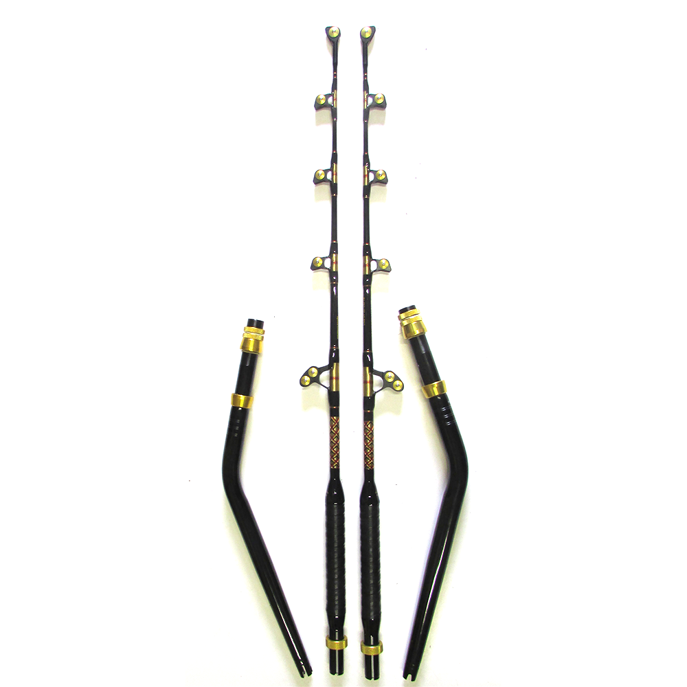 Pair of Goliath Series Trolling Rod 80-130 LB (Red and Gold)

XCALIBER MARINE
This listing is for a pair of Goliath Series 80-130lb rods
ALL OF OUR RODS COME WITH A 5 YEAR GUARANTEE
*This rod is made using the finest componenSaltwater RodsXCALIBER MARINEXcaliber marine inc