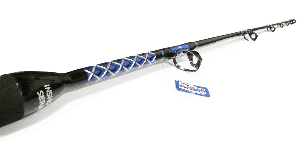 Inshore Series Saltwater Turbo Guide Rod 20-40 LBTHIS IS OUR INSHORE SERIES OF RODS 
 

THIS LISTING IS FOR (1) TOP QUALITY 20-40 LB BOAT ROD 


THESE RODS ARE MADE TO LAST USING THE FINEST QUALITY COMPONENTS

ALL Saltwater RodsXcaliber marine incXcaliber marine inc