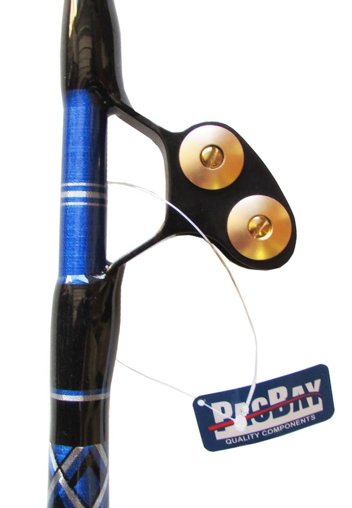Pair Of Offshore Series Deep Drop Swivel Tip Trolling Rods 80 Lb ClassPAIR OF XCALIBER MARINE 80LB DEEP DROP SWIVEL TIP ROD

 
ALL OF OUR RODS COME WITH A 5 YEAR GUARANTEE

Model EJR Guides
Lightweight, one-piece frame machined from soSaltwater RodsXcaliber marine incXcaliber marine inc